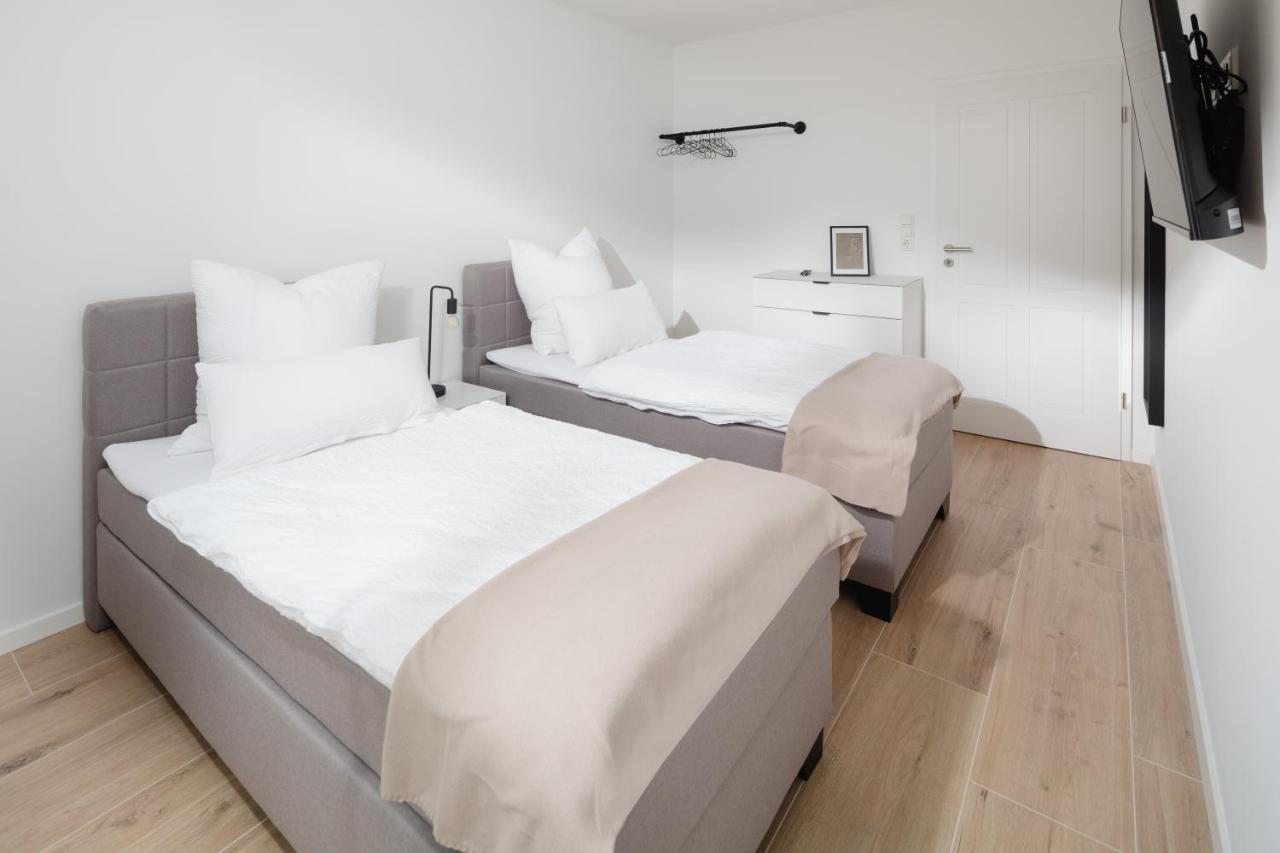 Kuesten Suite Sued - Seitliche Wasserlage, Terrasse, 70Qm Greetsiel Eksteriør bilde